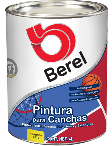 galon pintura para canchas berel