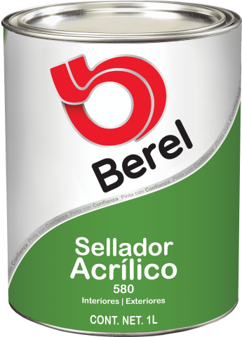 sellador acrilico 580 berel