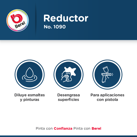 beneficios reductor 1090 pinturas berel