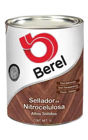 sellador de nitrocelulosa maderas altos solidos pinturas berel