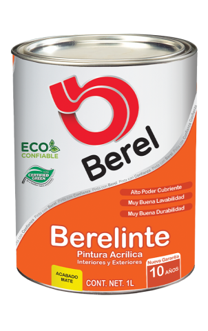 litro de pintura berelinte de pinturas berel